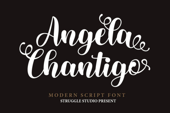 Angela Chantigo: A Handwritten Font for Editorial Charm