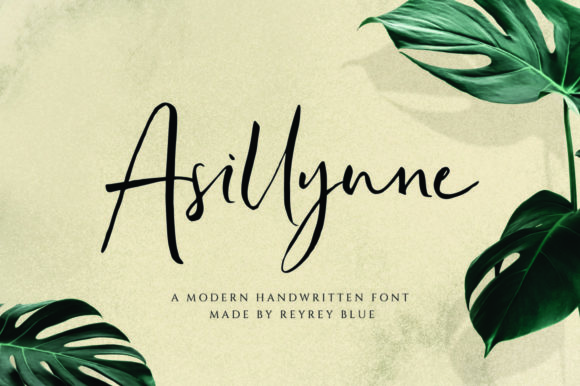 Asillynne: A Charming Script Font for Editorial Design