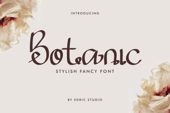 Botanic: A Whimsical Handwritten Font for Crafters