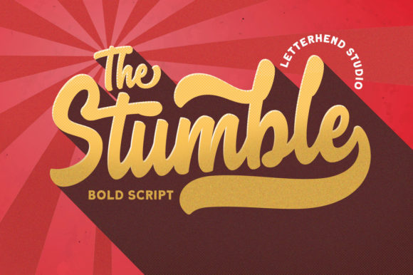 Bring Retro Charm to Your Brand with The Stumble Font