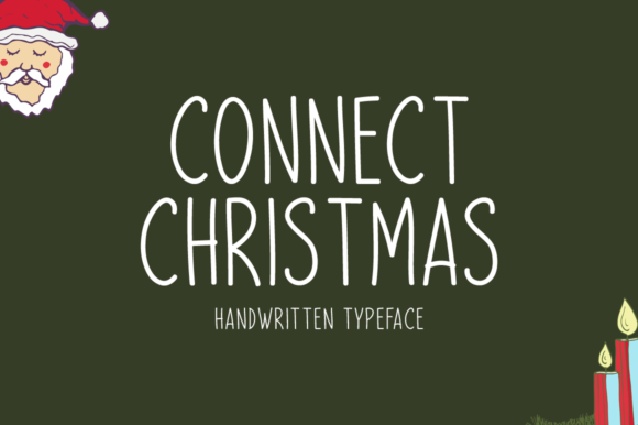 Connect Christmas: A Charming Handwritten Font for Crafters