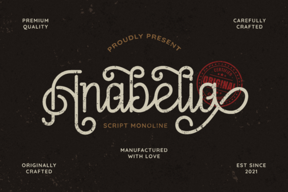 Discover Anabelia: A Charming Handwritten Font for Crafters
