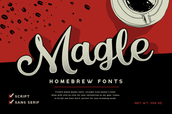 Discover Magle: A Stylish Duo Font for Modern Web Design