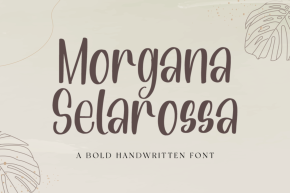 Discover the Charm of Morgana Selarossa Font