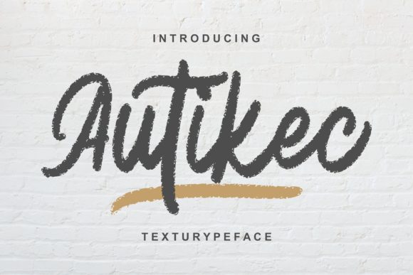 Discovering Autikec: A Vintage Handwritten Font for Creative Branding
