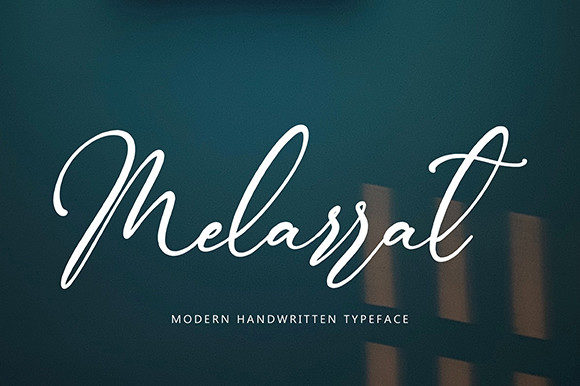 Discovering Melarrat: A Handwritten Font for Elegant Design