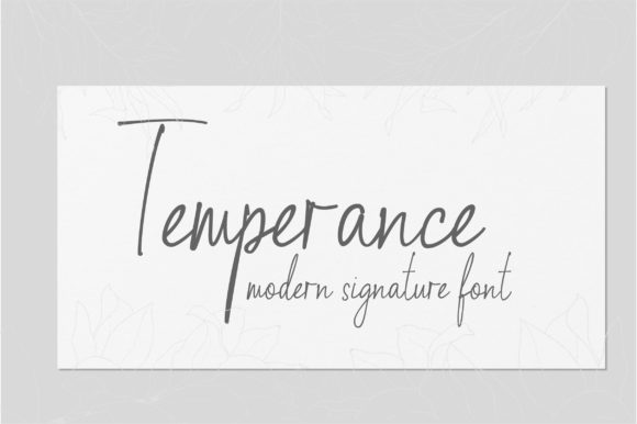 Discovering Temperance: A Font for Elegant Editorial Design