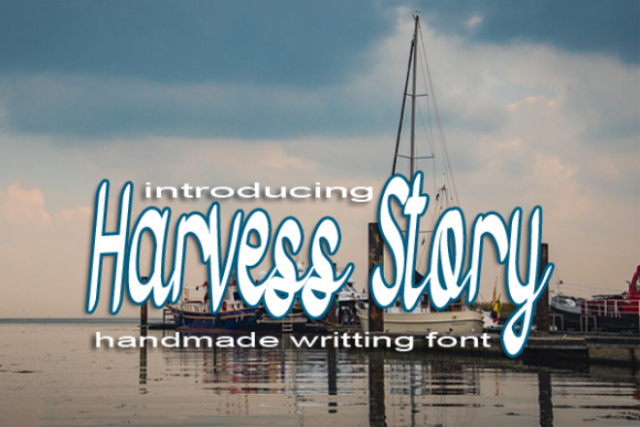 Elevate Your Brand with Harvess Story: A Refined Script Font