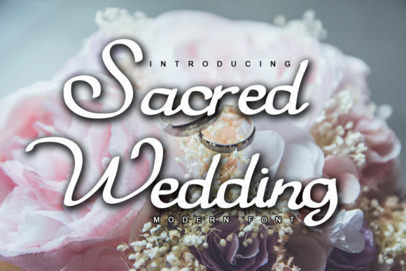 Elevate Your Brand with Sacred Wedding Font