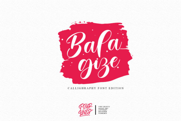 Enhance Your Brand with Balagize: A Dazzling Script Font