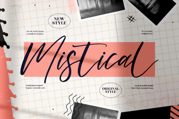 Enhance Your Brand with Mistical: A Versatile Script Font