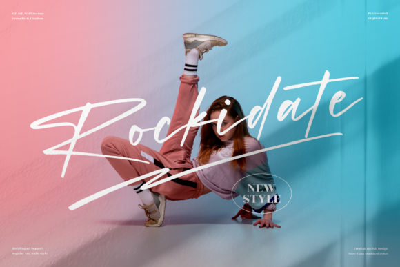 Enhance Your Brand with the Elegant Rockidate Font