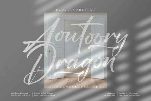 Enhance Your Editorial Design with Aoutoory Dragon Font