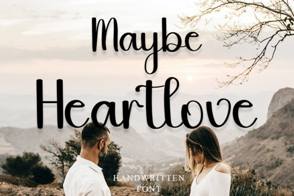 Enhance Your Publications with Maybe Heartlove Font
