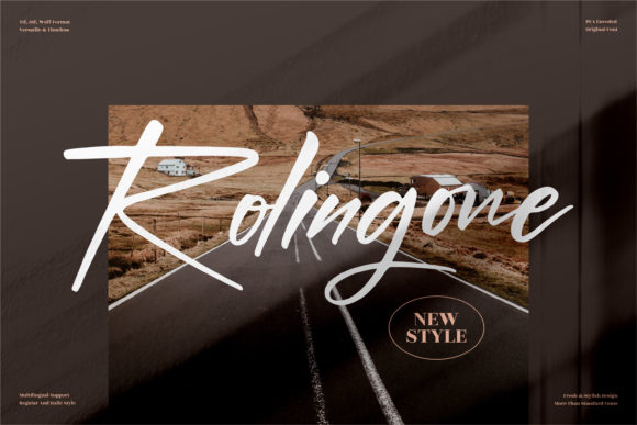 Enhance Your Web Design with Rolingone Font