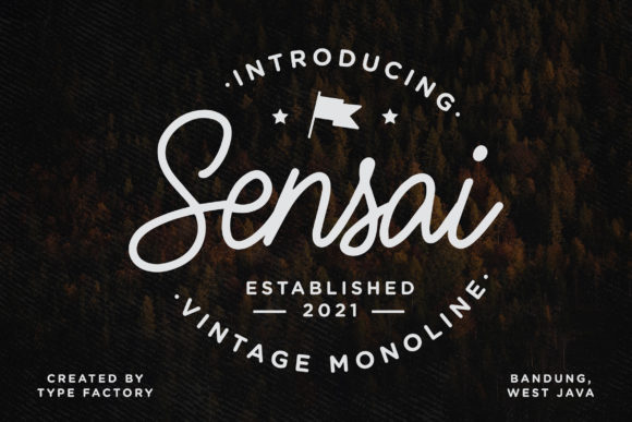 Exploring Sensai: A Versatile Script Font for Branding