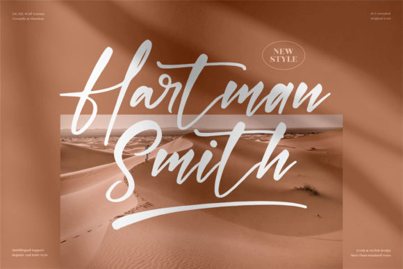 Hartman Smith: A Stylish Script Font for Engaging Visuals