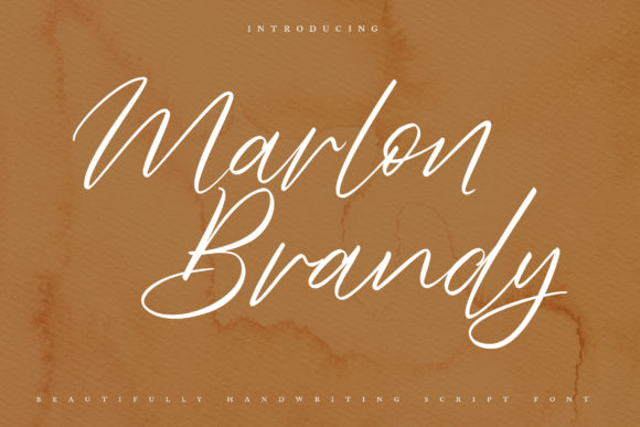 Marlon Brendy: A Handwritten Font for Elegant Web Design
