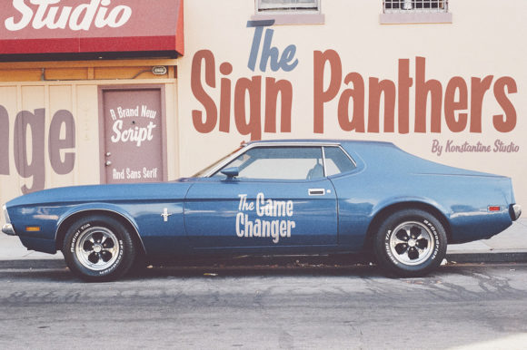 Sign Panthers: A Bold Handwritten Font for Crafters