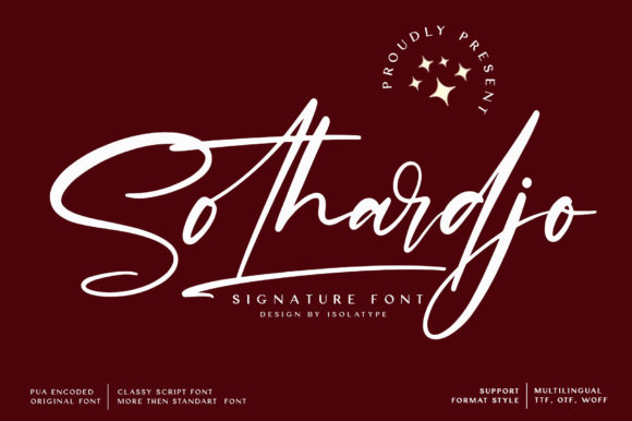 Sothardjo: A Versatile Script for Modern Design