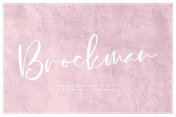 Transform Your Brand with Brockman: A Timeless Handwritten Font