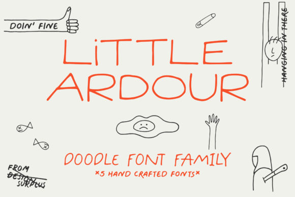 Transform Your Brand with Little Ardour Font