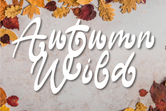 Wild Autumn: A Handwritten Font for Elegant Web Design